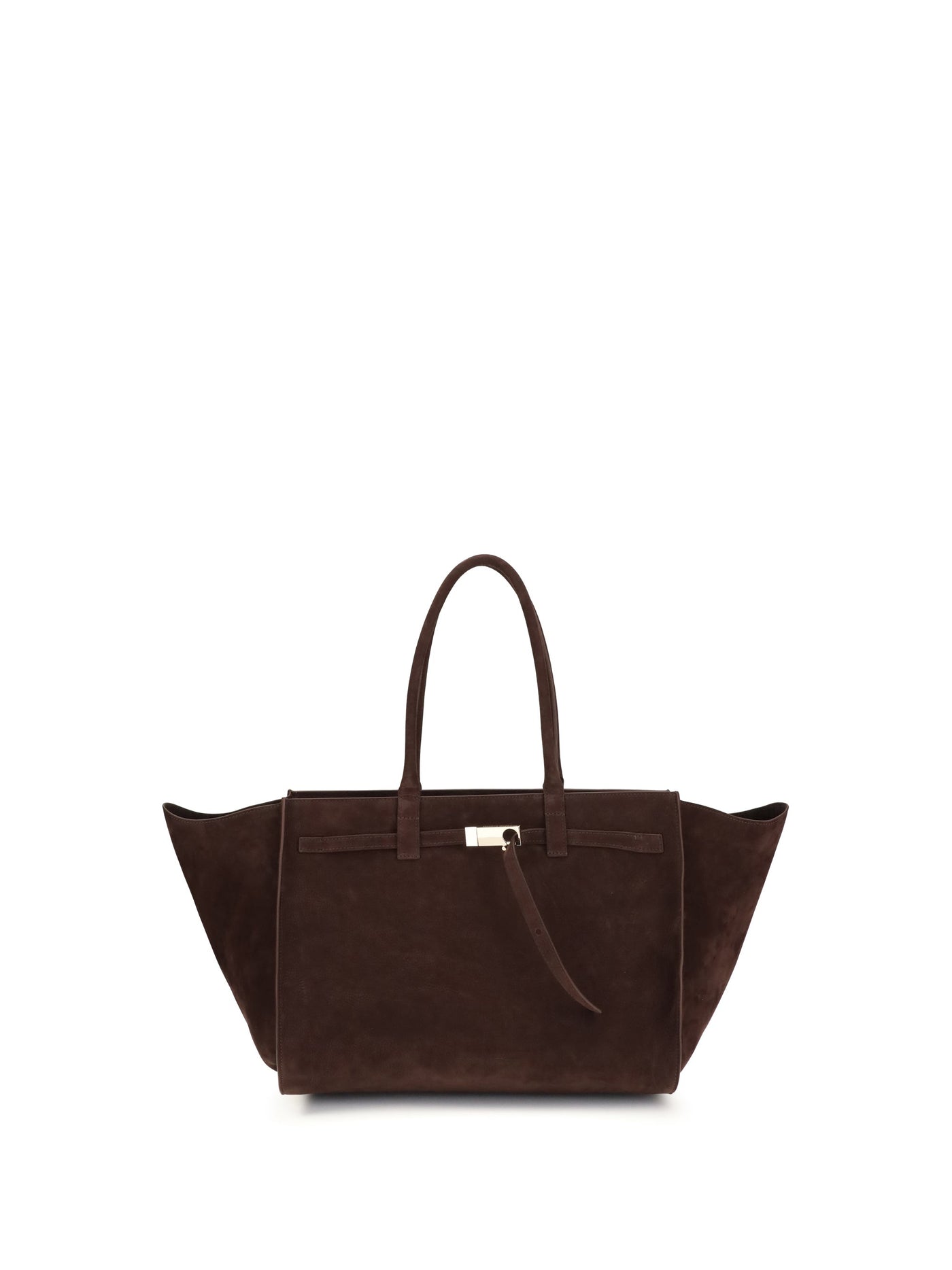 Benedetta Bruzziches Shoulder Bag — Brown Calf Leather Bos Taurus