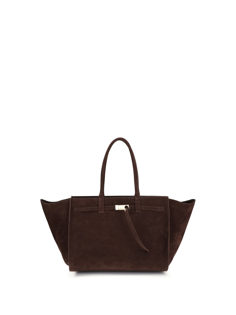 Benedetta Bruzziches Mame Weekend Shoulder Bag — Brown Calf Leather (bos Taurus)