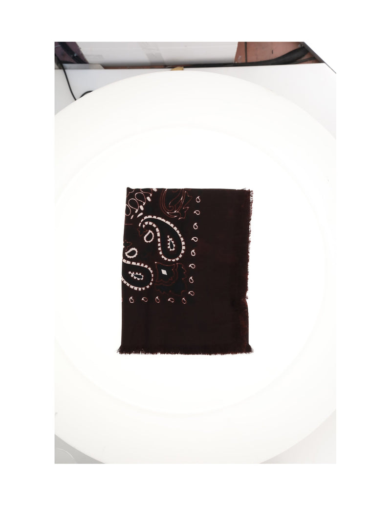 Destin Scarf — Black Wool Scarfs