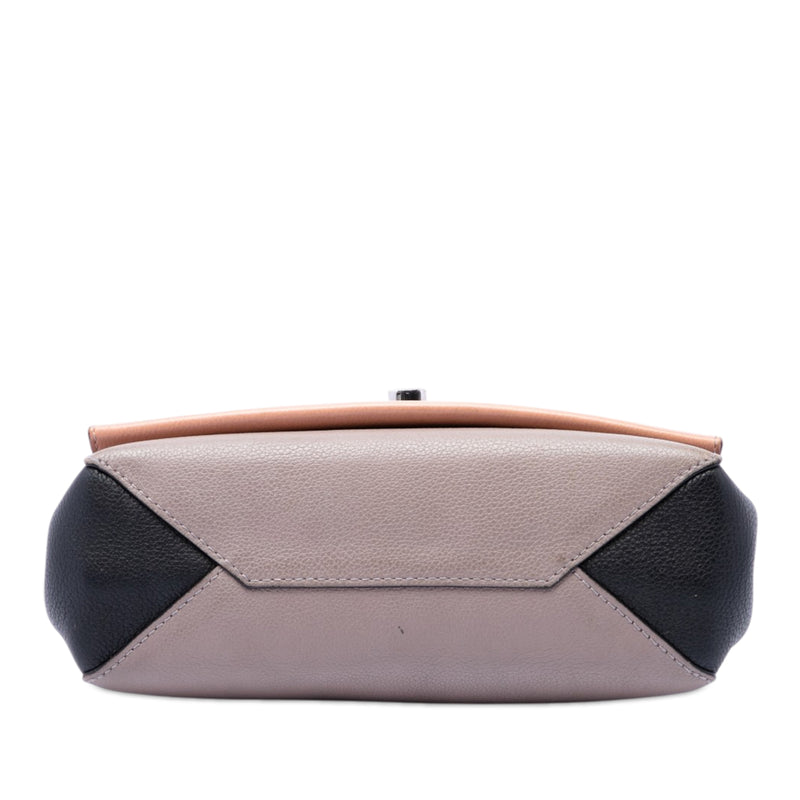 Tricolor Leather Lockme II BB - Image 3