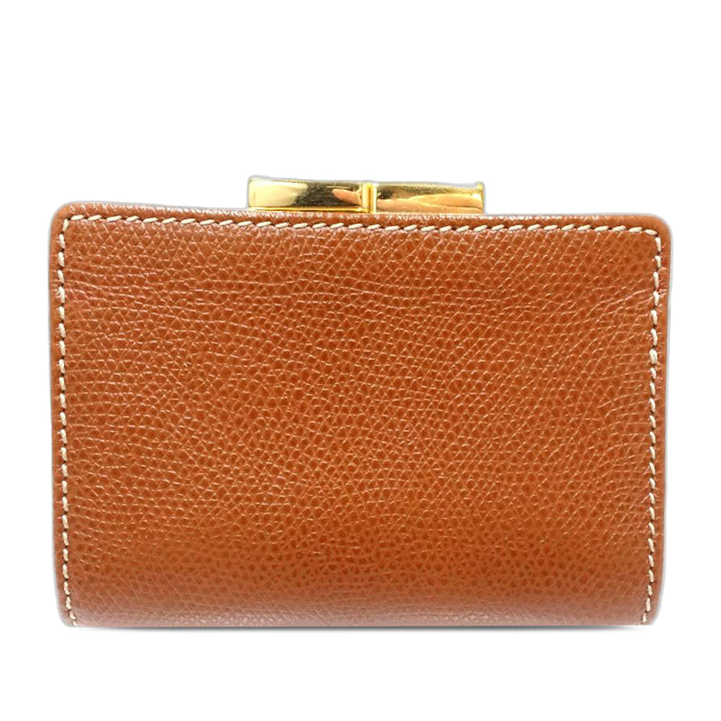 Leather Anagram Coin Pouch - Image 2