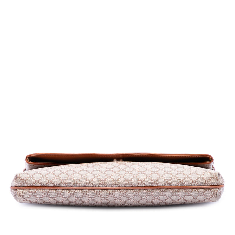 Macadam Coated Canvas Clutch - Image 3