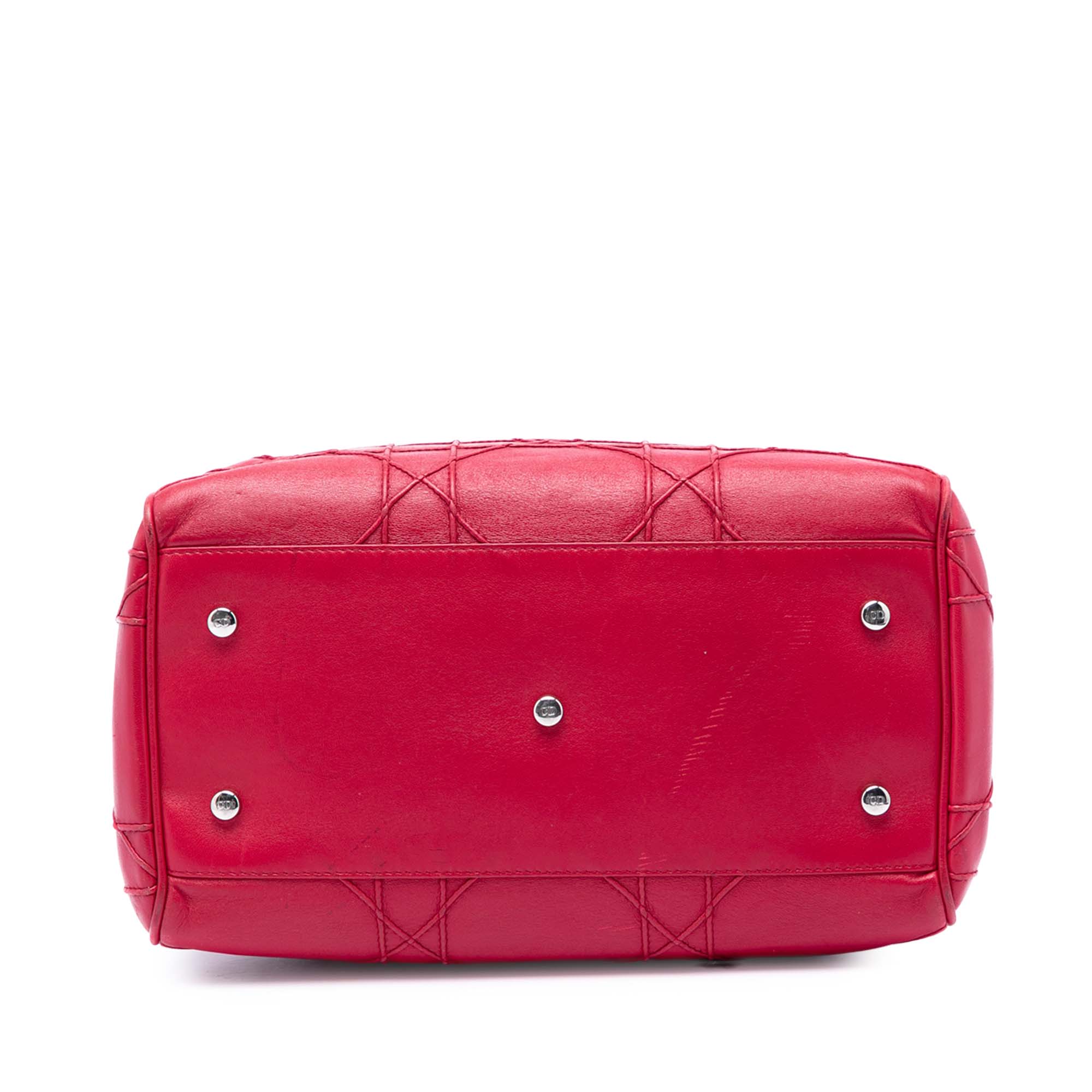Lambskin Cannage Polochon Granville Satchel - Image 3