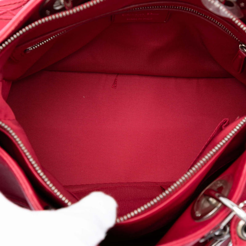 Lambskin Cannage Polochon Granville Satchel - Image 4