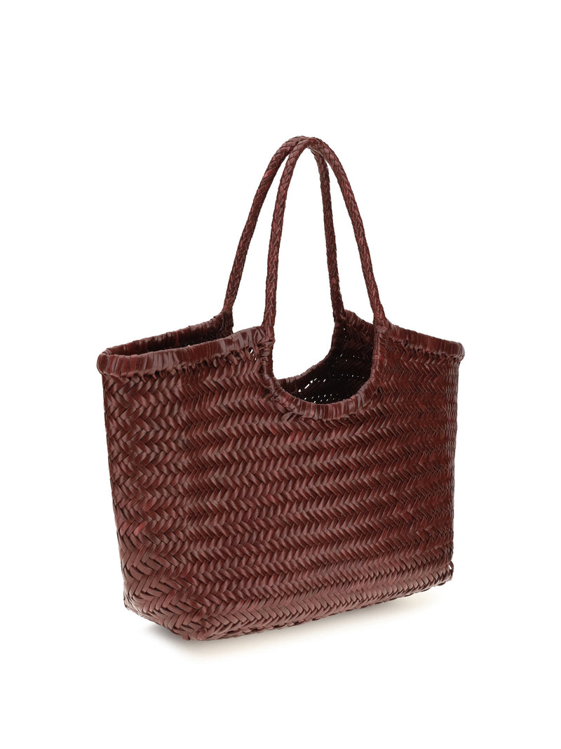 Dragon Diffusion Nantucket Tote Bag — Brown Calf Leather Bos Taurus