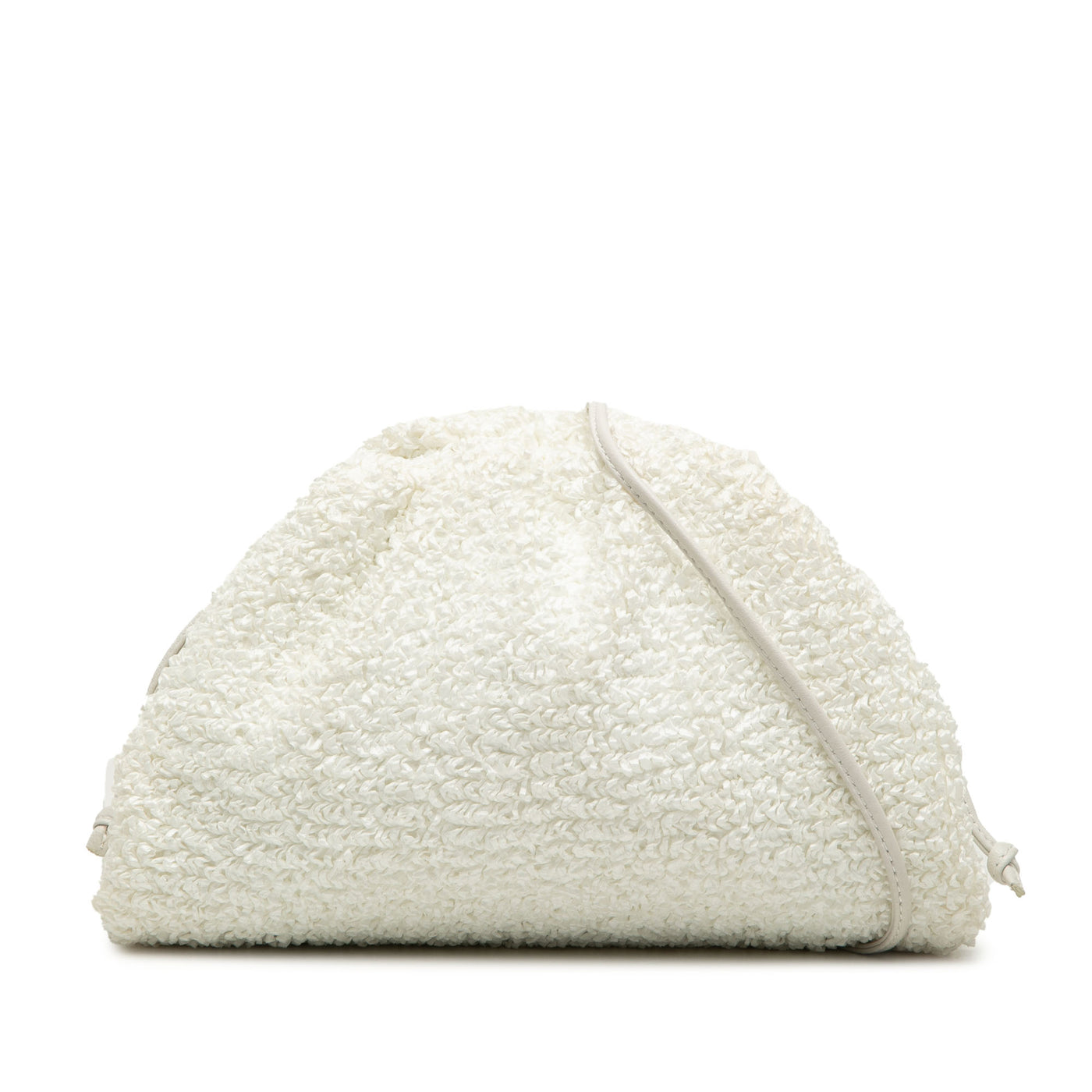 Boucle Raffia The Mini Pouch Crossbody - Image 1