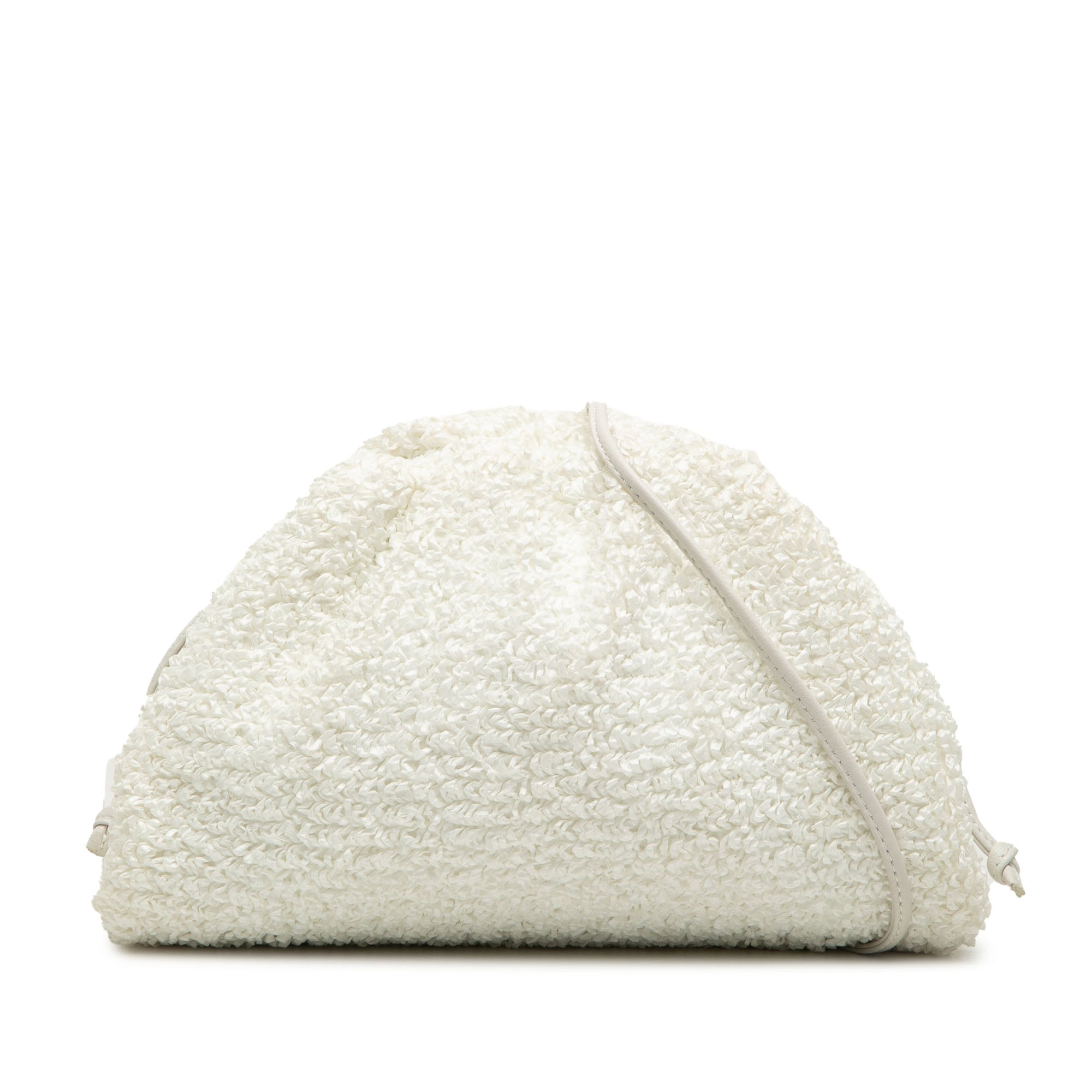 Boucle Raffia The Mini Pouch Crossbody - Image 1