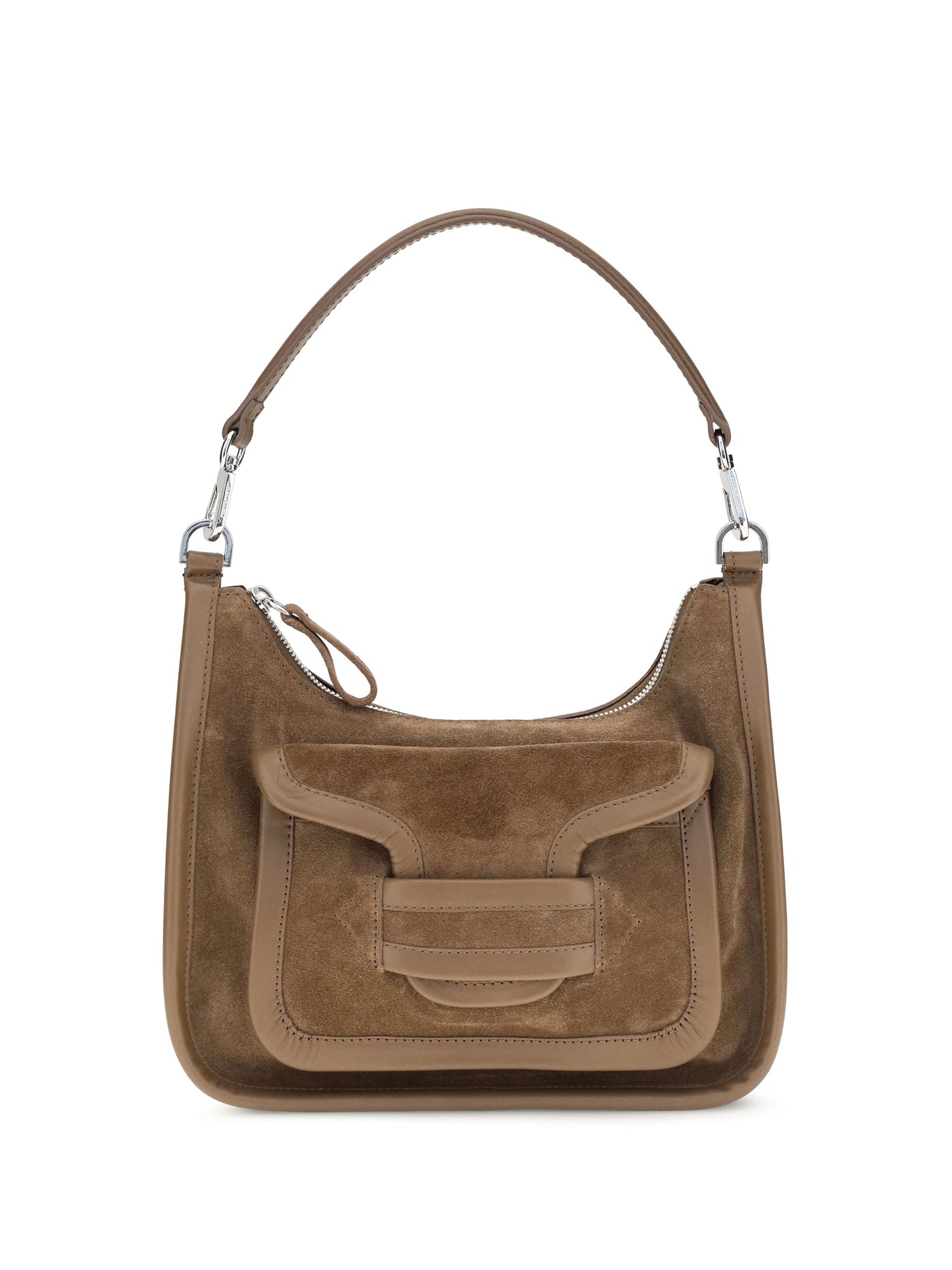 Pierre Hardy Alpha Day Miss Shoulder Bag — Brown Calf Leather Bos Taurus