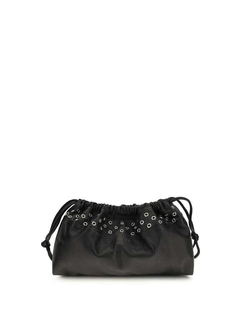 Pierre Hardy Shoulder Bag — Black Lambskin