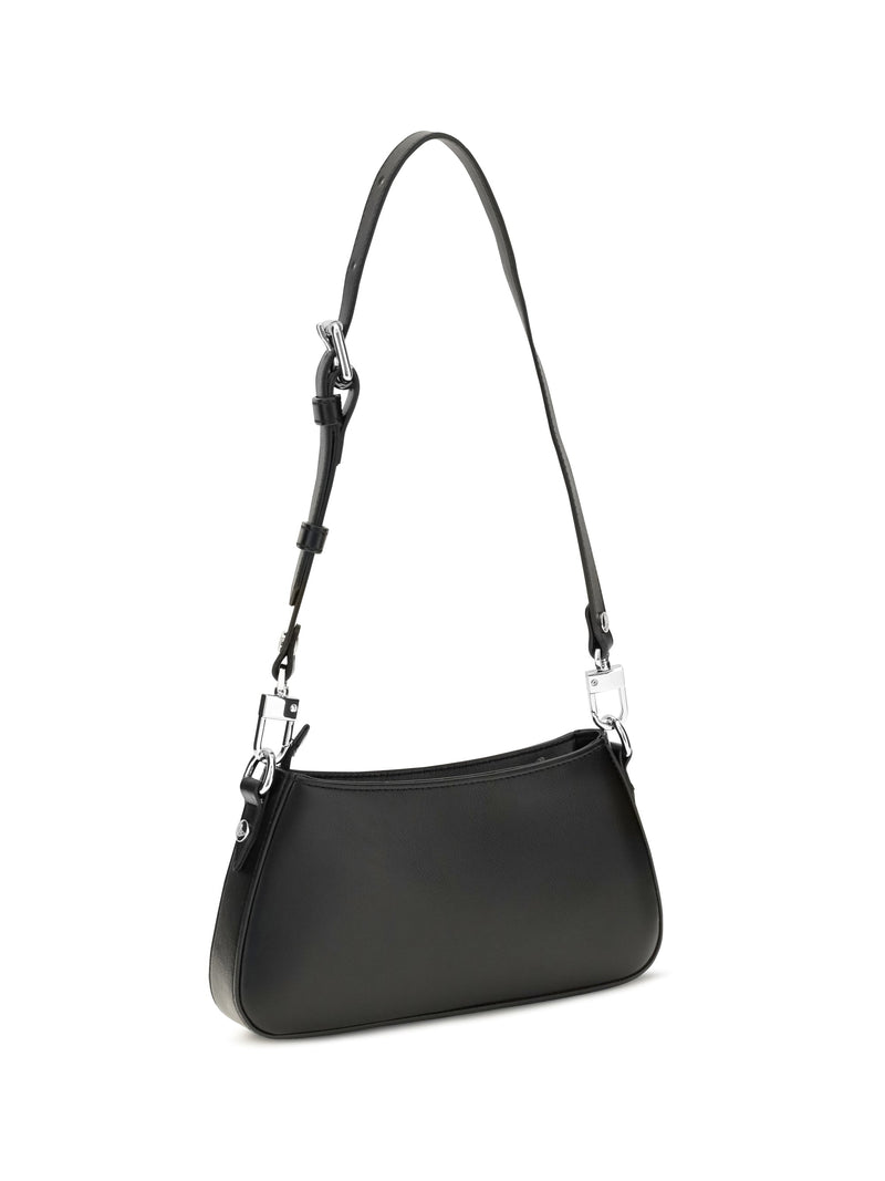 Vivienne Westwood Shoulder Bag — Black Calf Leather Bos Taurus