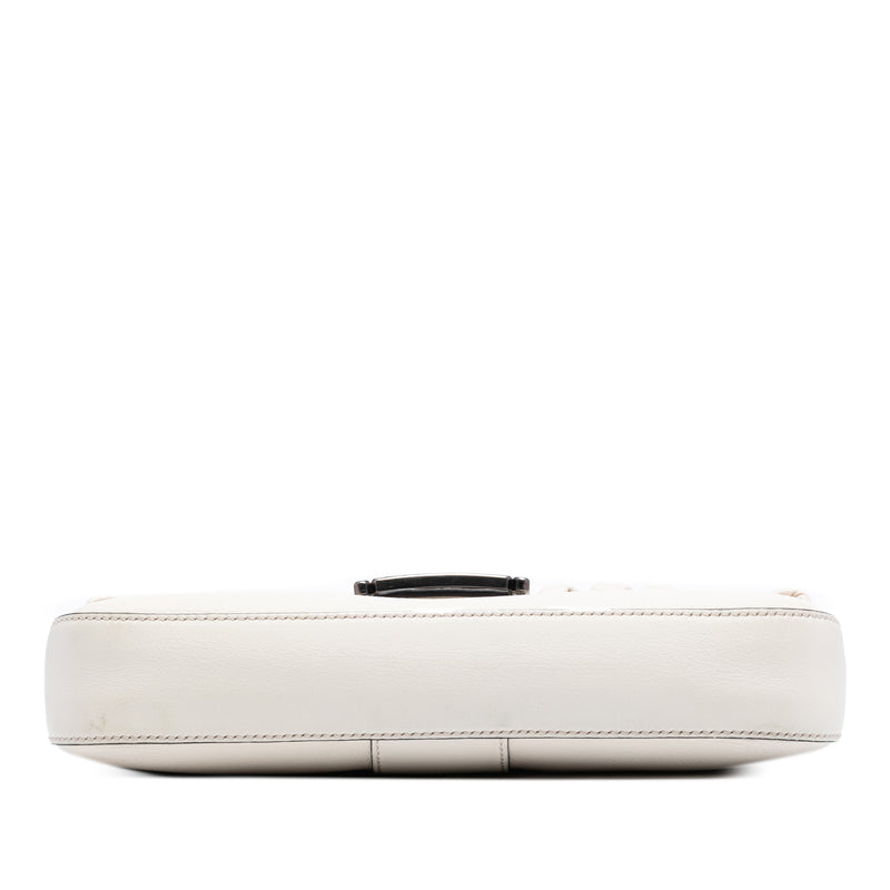 Whipstitch Leather Baguette Crossbody - Image 3