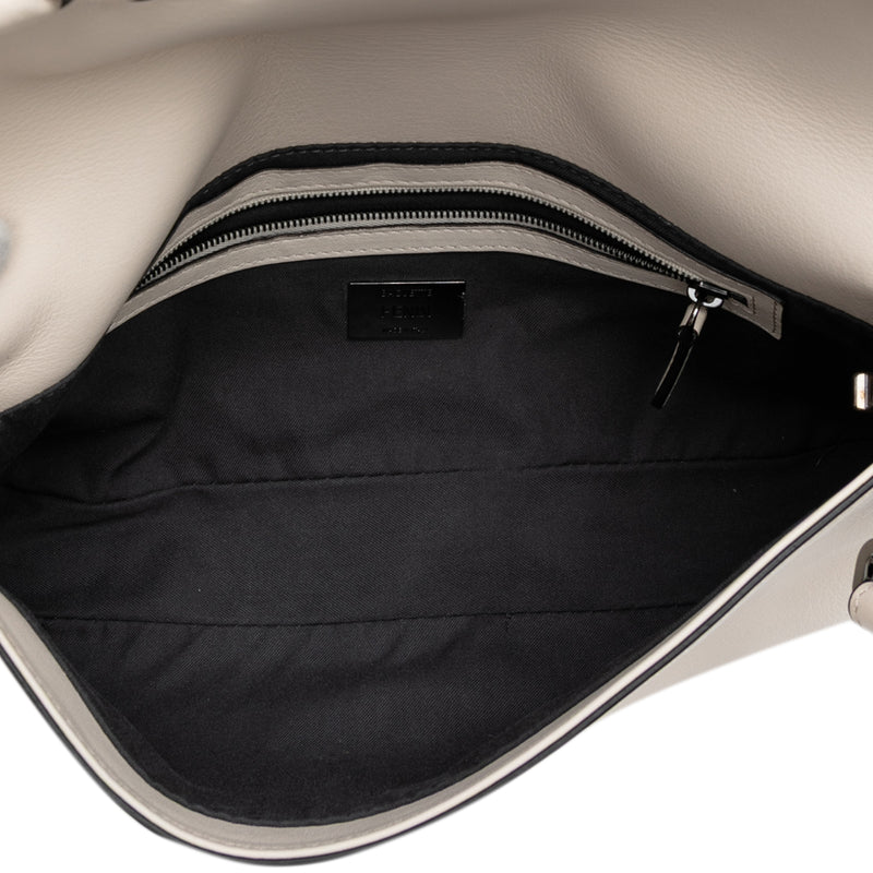 Whipstitch Leather Baguette Crossbody - Image 4