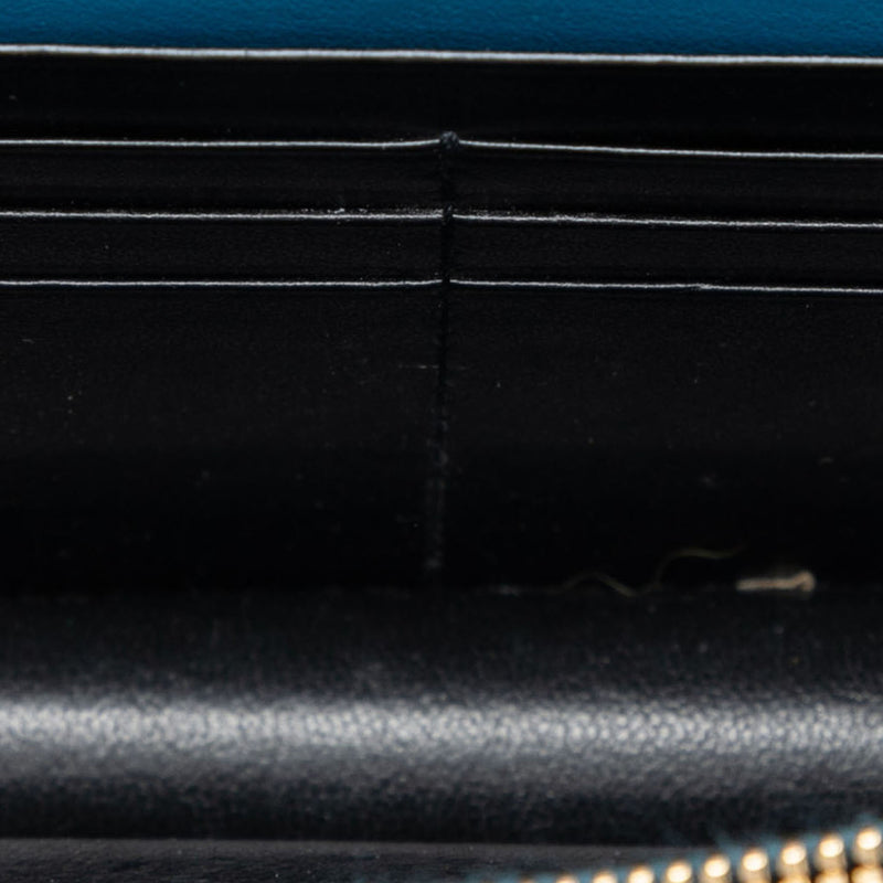 Calfskin Star Print Classic Monogram Kate Tassel Wallet on Chain - Image 4