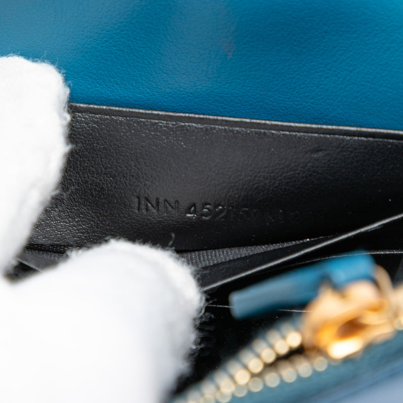 Calfskin Star Print Classic Monogram Kate Tassel Wallet on Chain - Image 6
