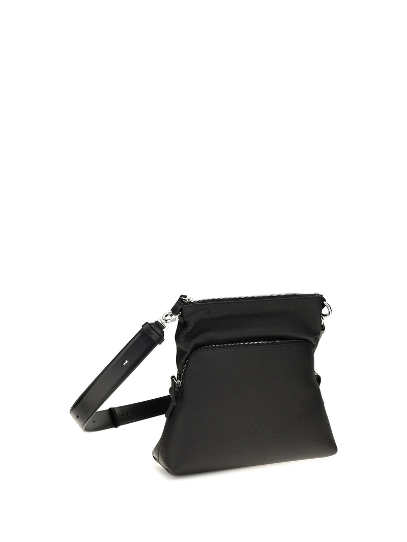 Maison Margiela Crossbody Bag — Black Lambskin Leather