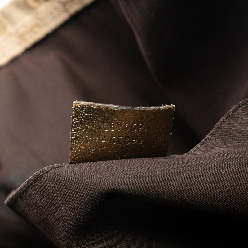 GG Canvas Web Tote - Image 6
