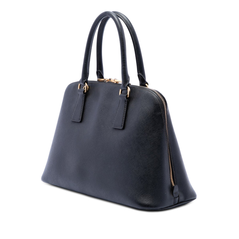 Medium Saffiano Lux Promenade Satchel - Image 2