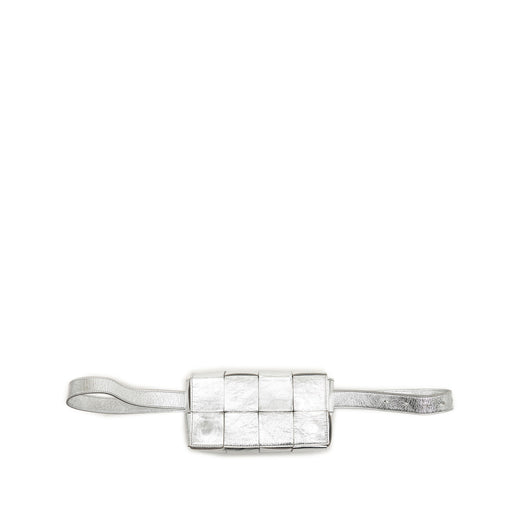 Mini Paper Calfskin Intrecciato Cassette Belt Bag - Image 1