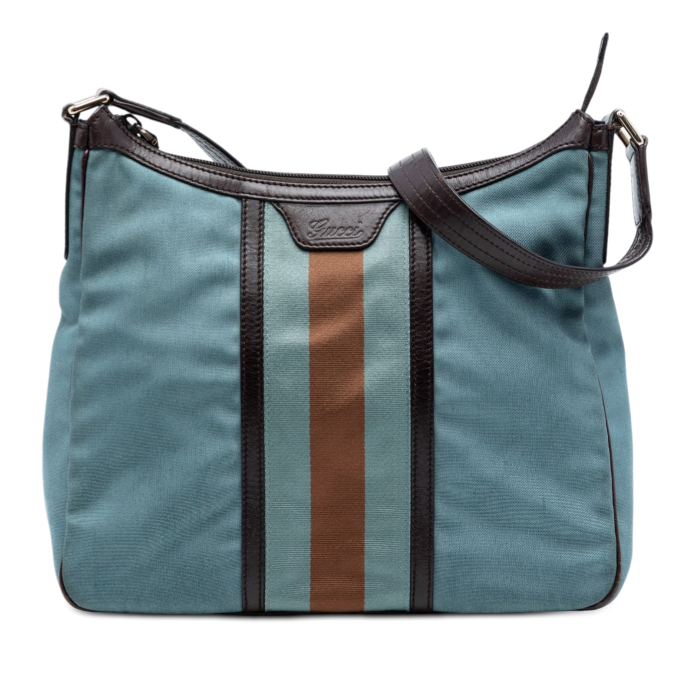 Canvas Web Shoulder Bag - Image 1