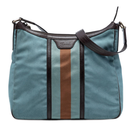 Canvas Web Shoulder Bag - Image 1