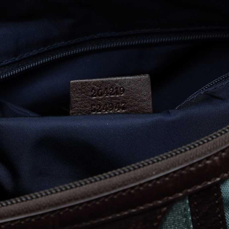 Canvas Web Shoulder Bag - Image 6