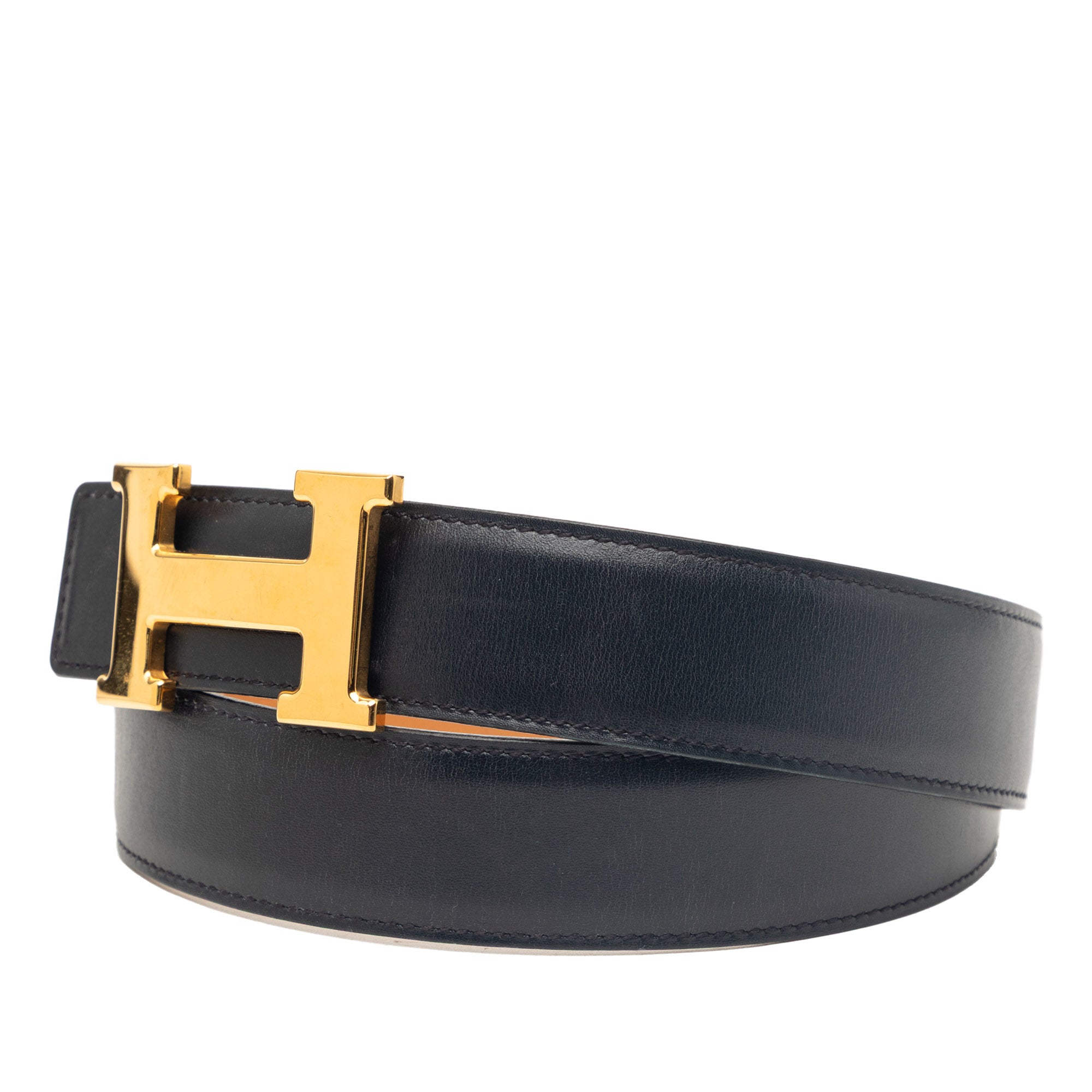 Box Calf Constance H Belt - Image 2