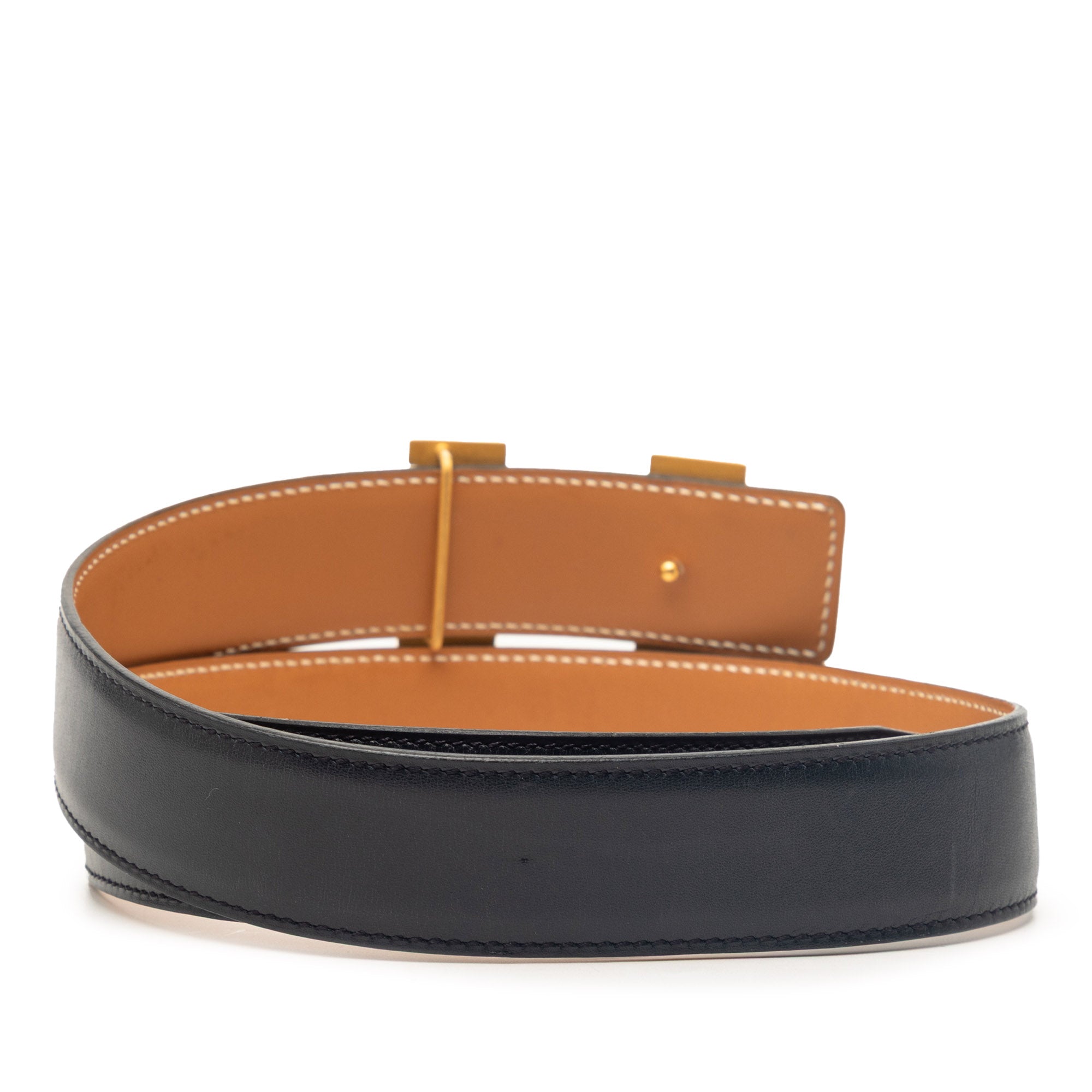 Box Calf Constance H Belt - Image 3