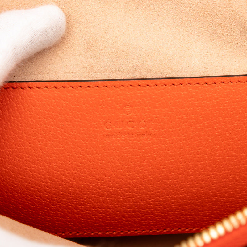 Mini Dollar Calfskin Bamboo Diana Dome Satchel - Image 5