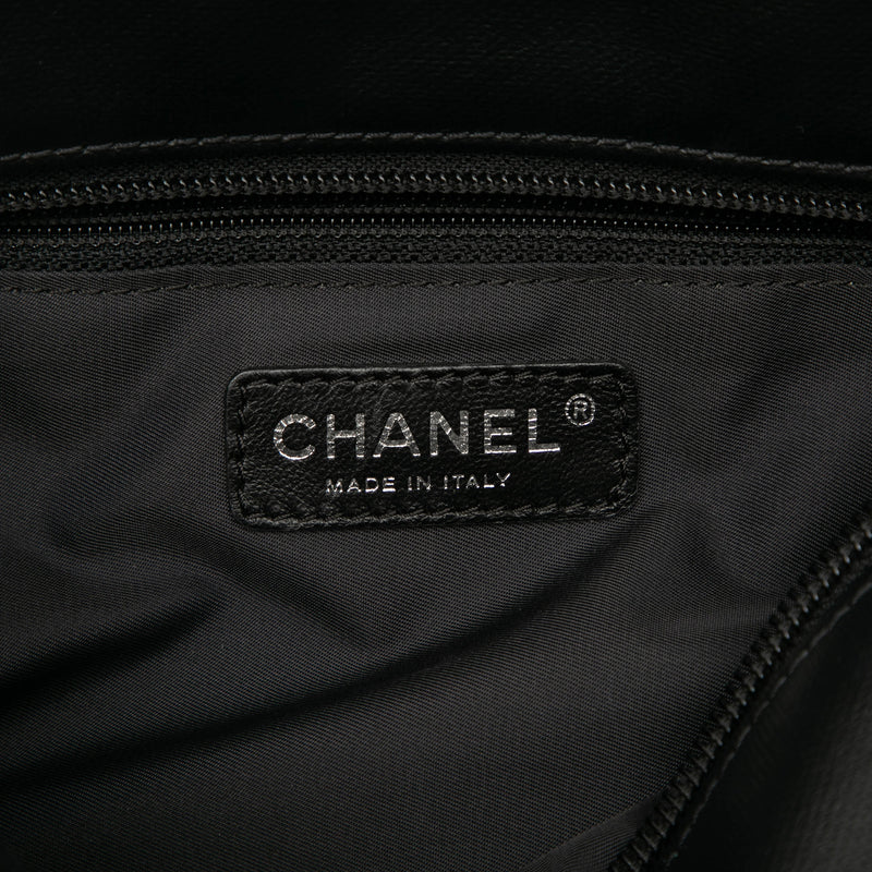 Small Quilted Coated Canvas Paris Biarritz Tote - Image 5