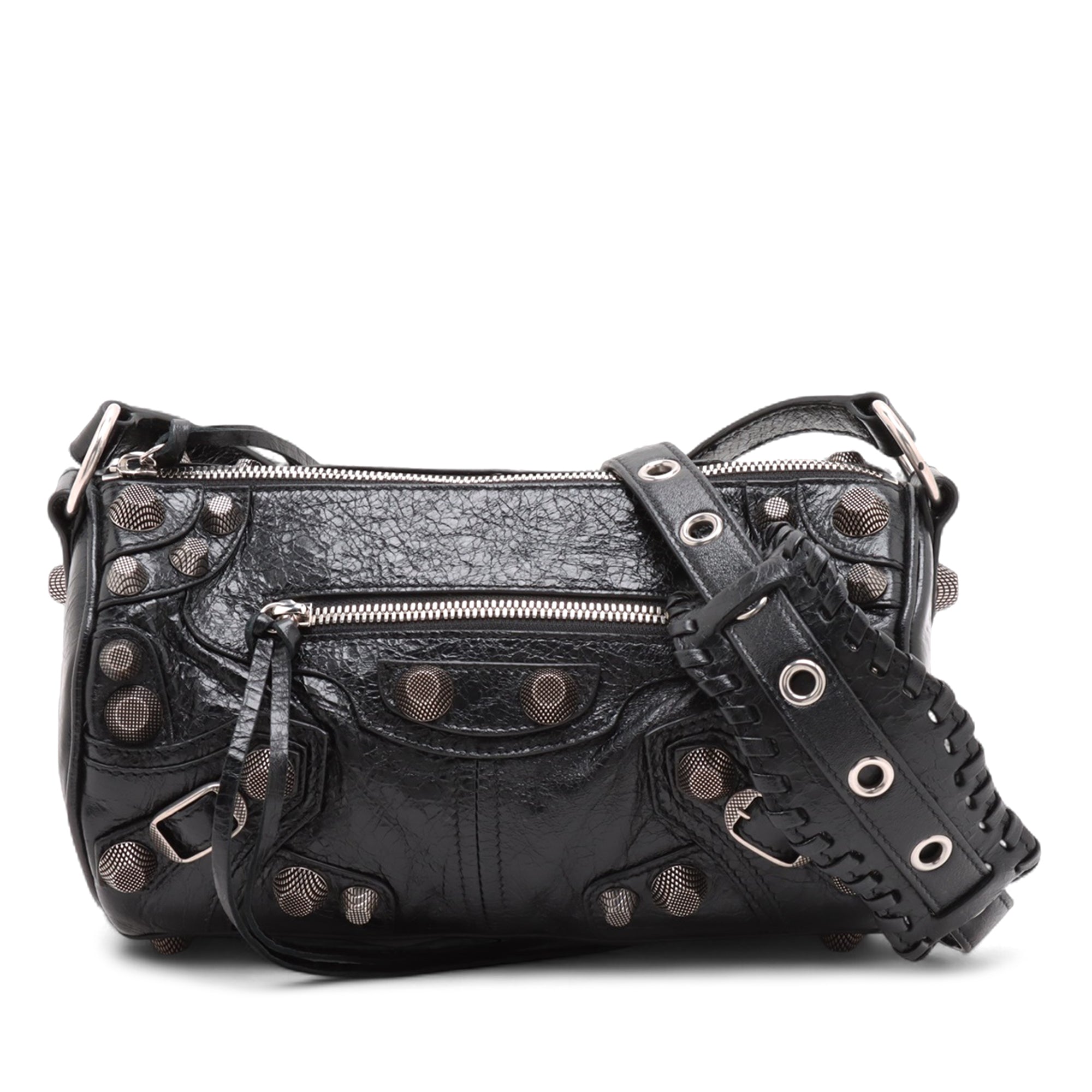 Lambskin Motocross Le Cagole Cylinder Crossbody - Image 1