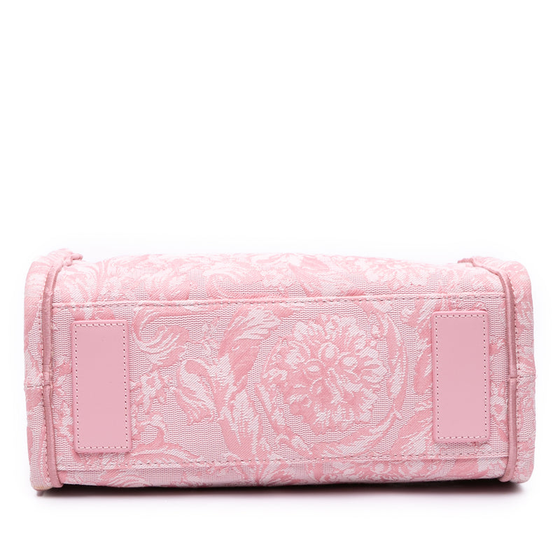Small Canvas Barocco Athena Tote - Image 3