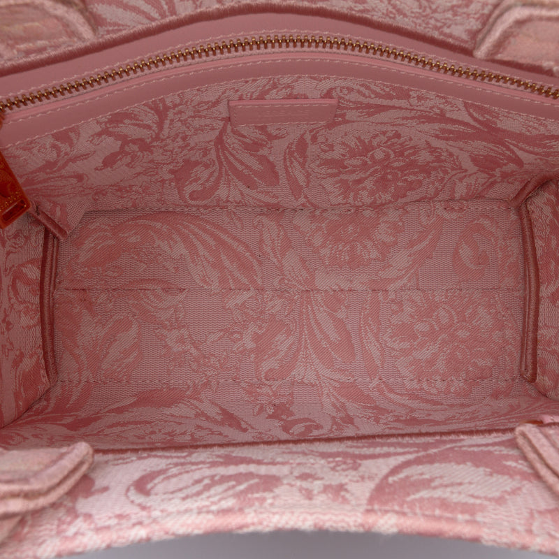 Small Canvas Barocco Athena Tote - Image 4