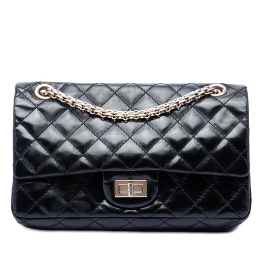 Quilted Glazed Calfskin Reissue 2.55 Accordion Flap 225 - Image 1