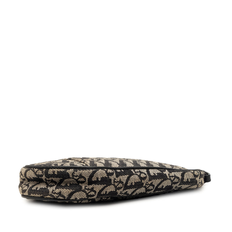 Mini Diorissimo Canvas Saddle Pochette - Image 3