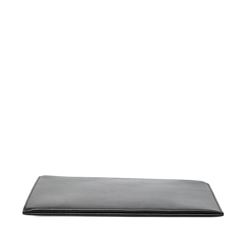 Leather Zip Clutch - Image 3