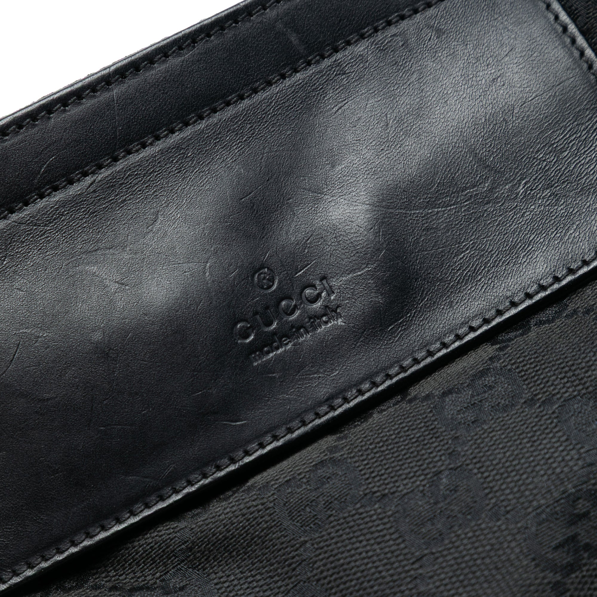 GG Canvas Double Pocket Belt Bag - Image 5