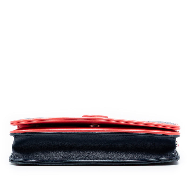 Quilted Lambskin Color Pop CC Wallet on Chain - Image 3