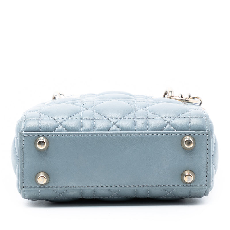 Micro Lambskin Cannage Lady Dior - Image 3