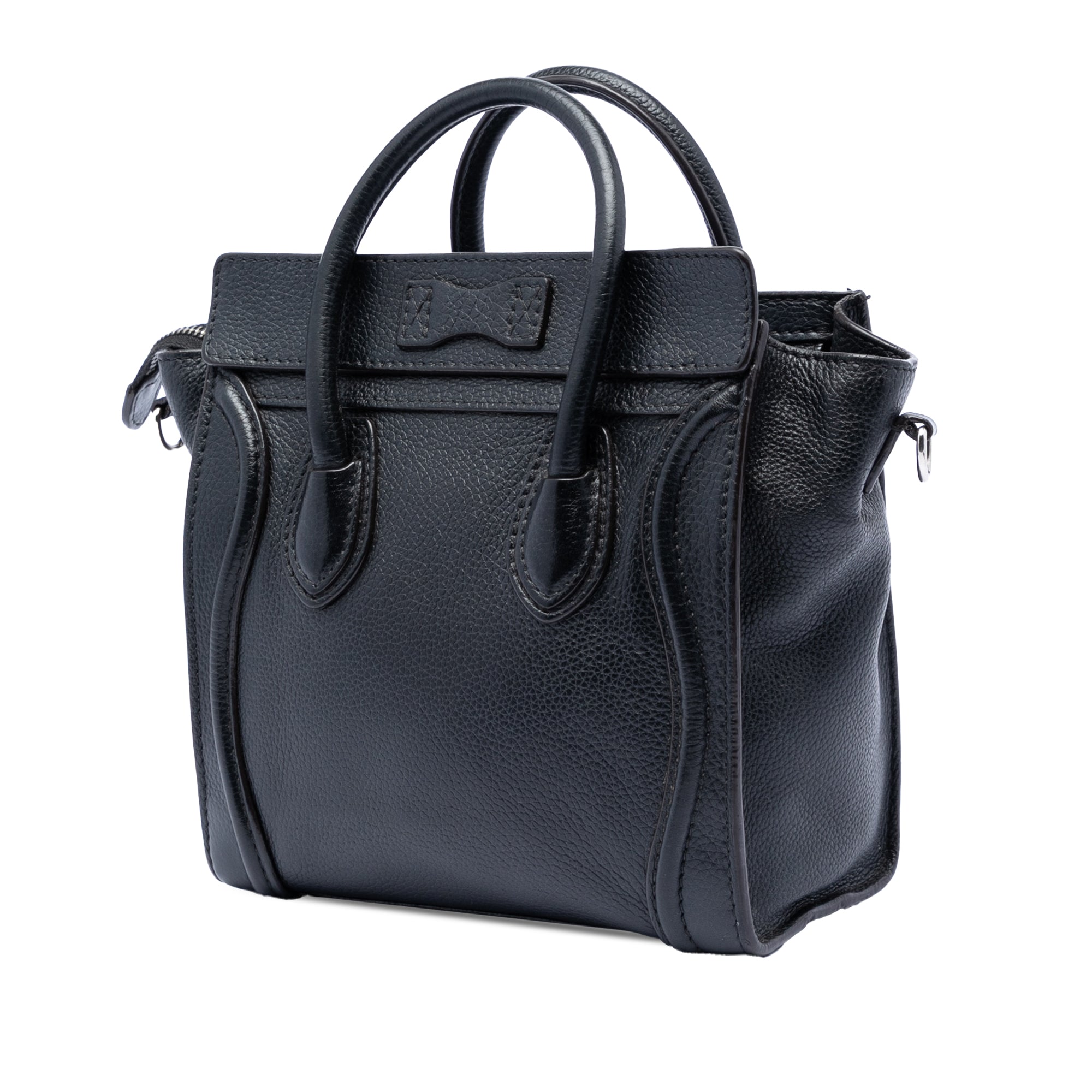 Nano Leather Luggage Tote - Image 2