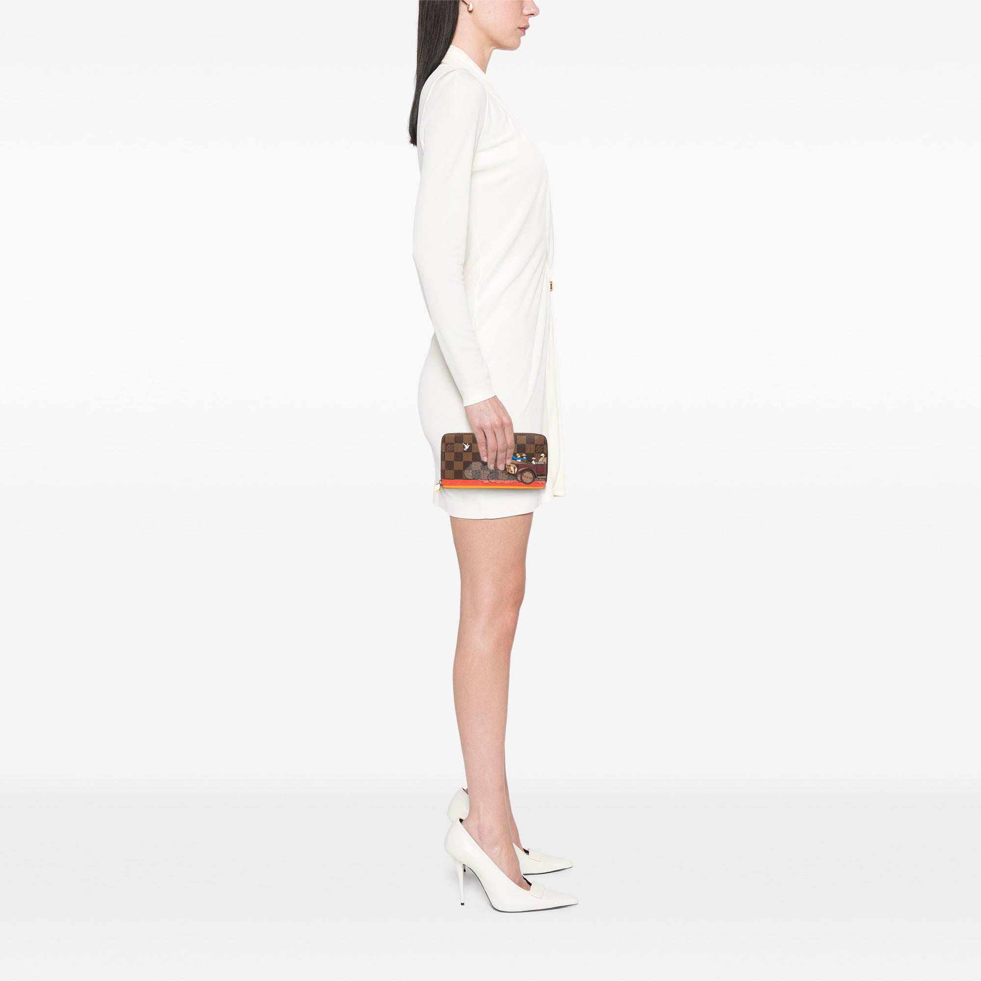 Damier Ebene Evasion Illustre Zippy Wallet - Image 7