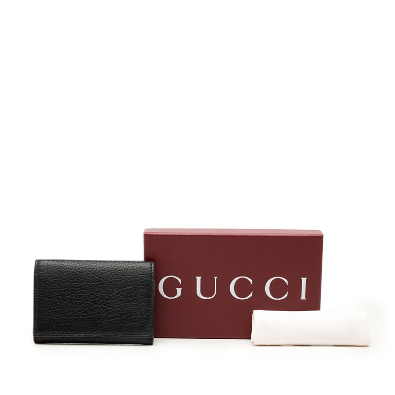 GG Marmont Calfskin Card Case - Image 7