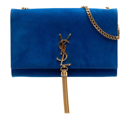 Medium Suede Monogram Kate Tassel Crossbody - Image 1