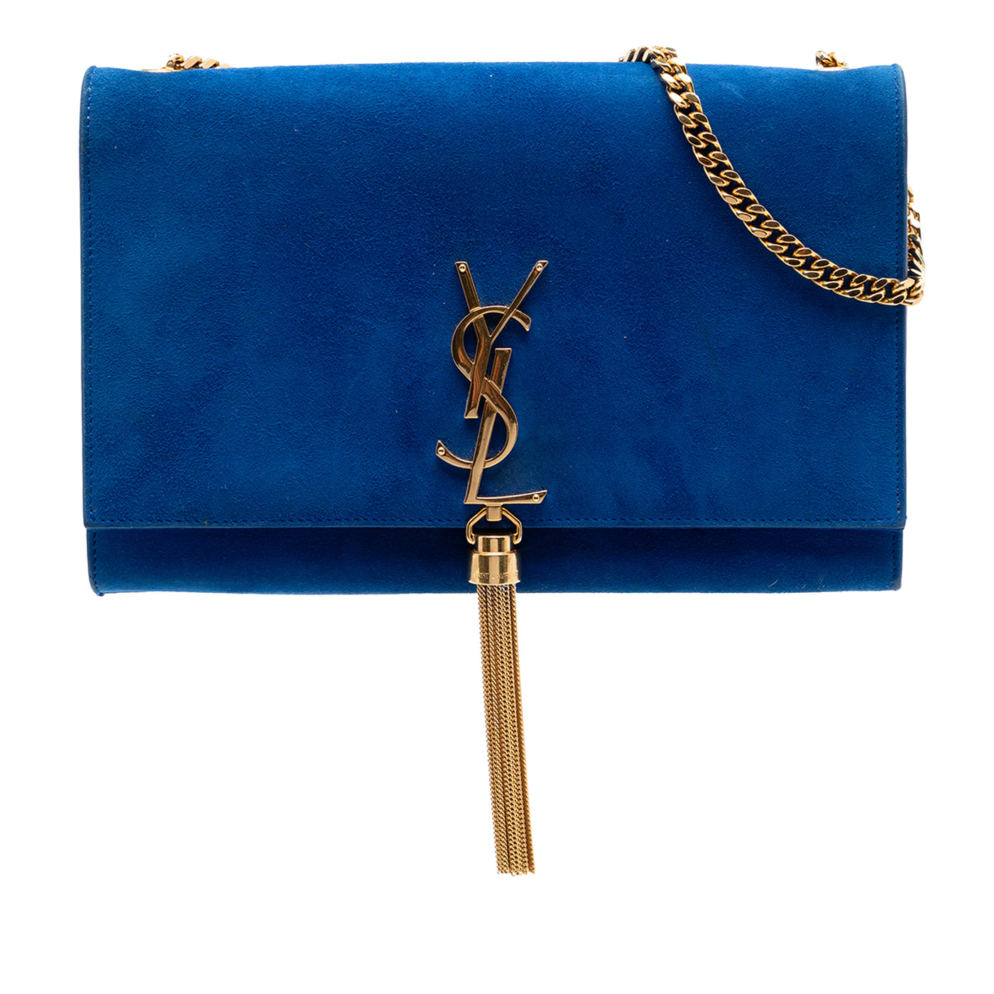 Medium Suede Monogram Kate Tassel Crossbody - Image 1