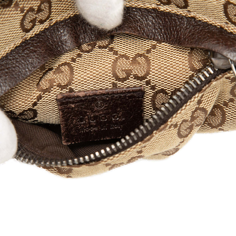 GG Canvas Web Double Pocket Belt Bag - Image 5