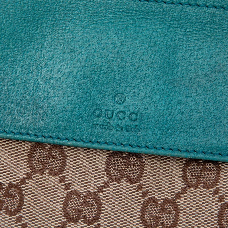 GG Canvas Web Double Pocket Belt Bag - Image 5