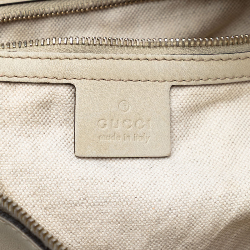 GG Canvas Web Mayfair Satchel - Image 5