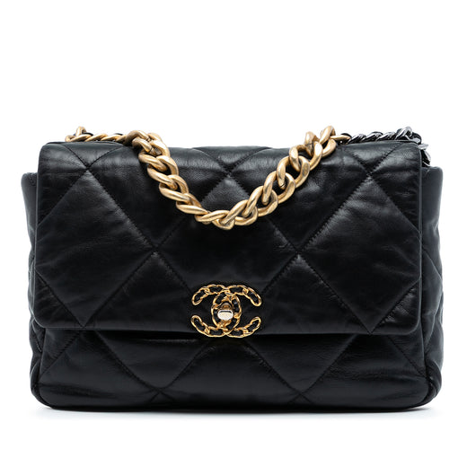 Large Lambskin 19 Flap - Image 1