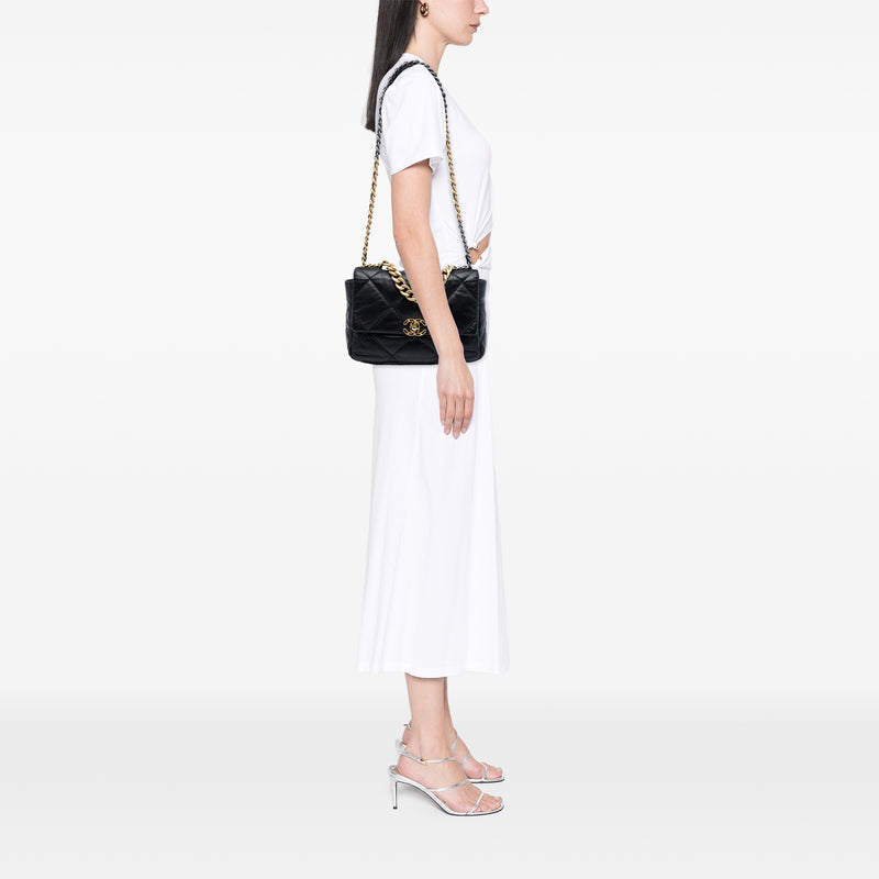 Large Lambskin 19 Flap - Image 7
