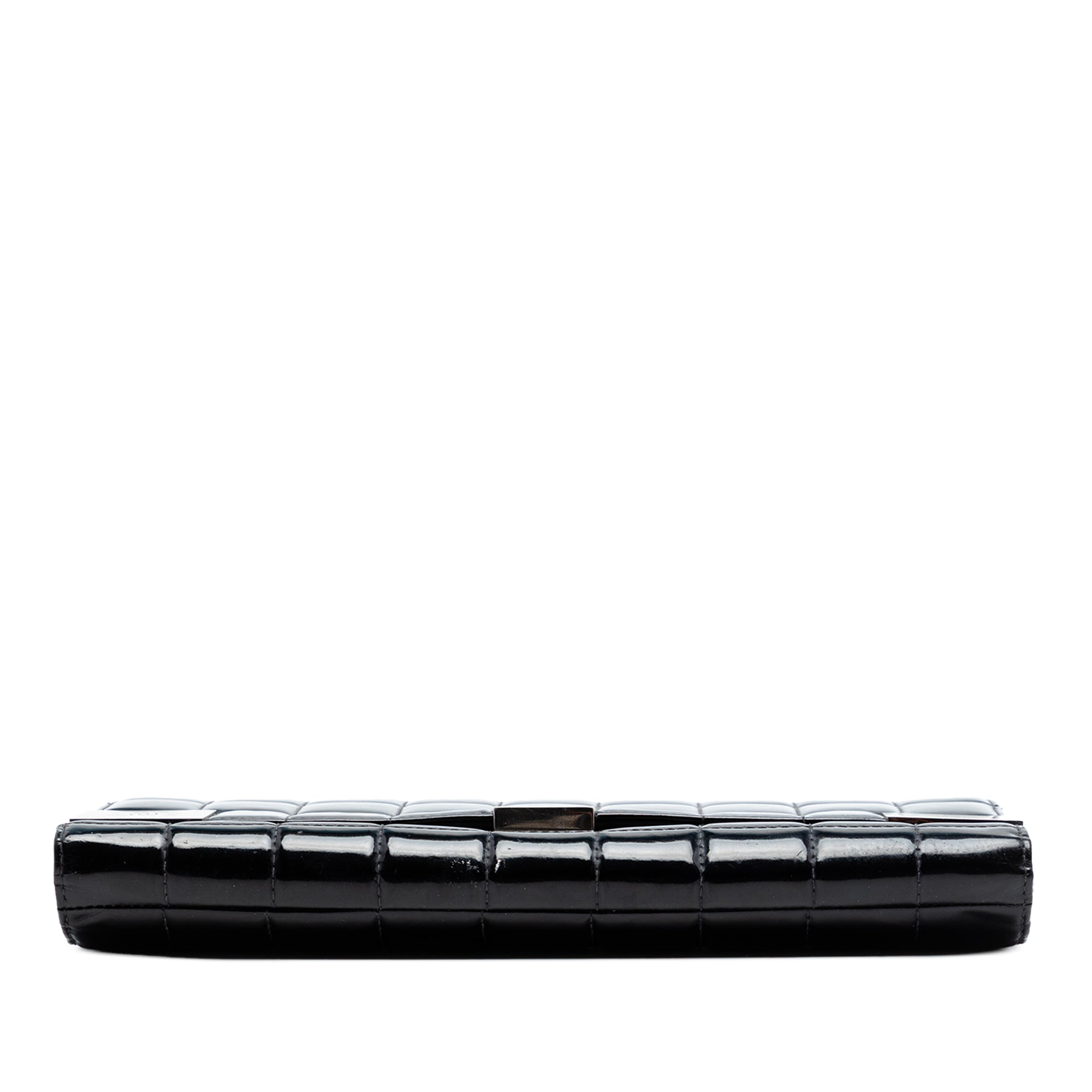 CC Chocolate Bar Patent Clutch on Chain - Image 3