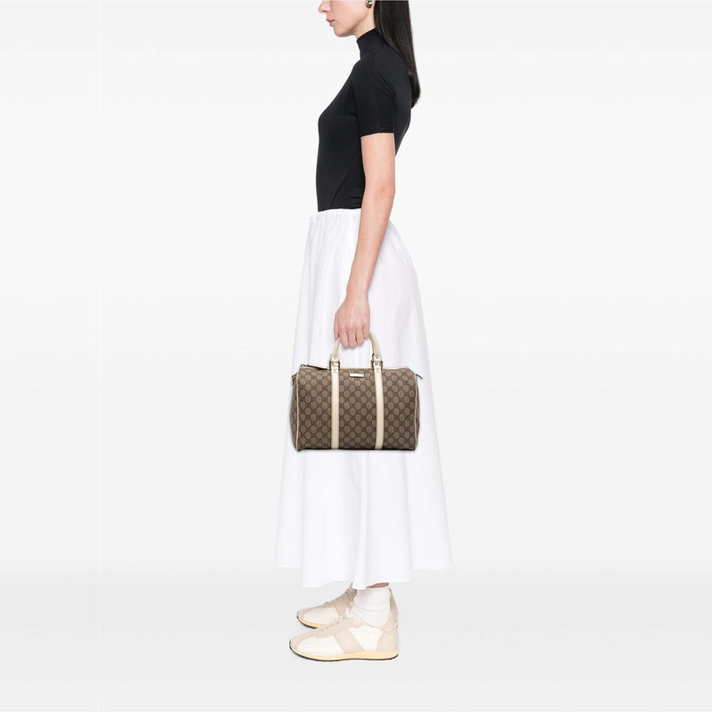 Medium GG Supreme Joy Boston Bag - Image 7